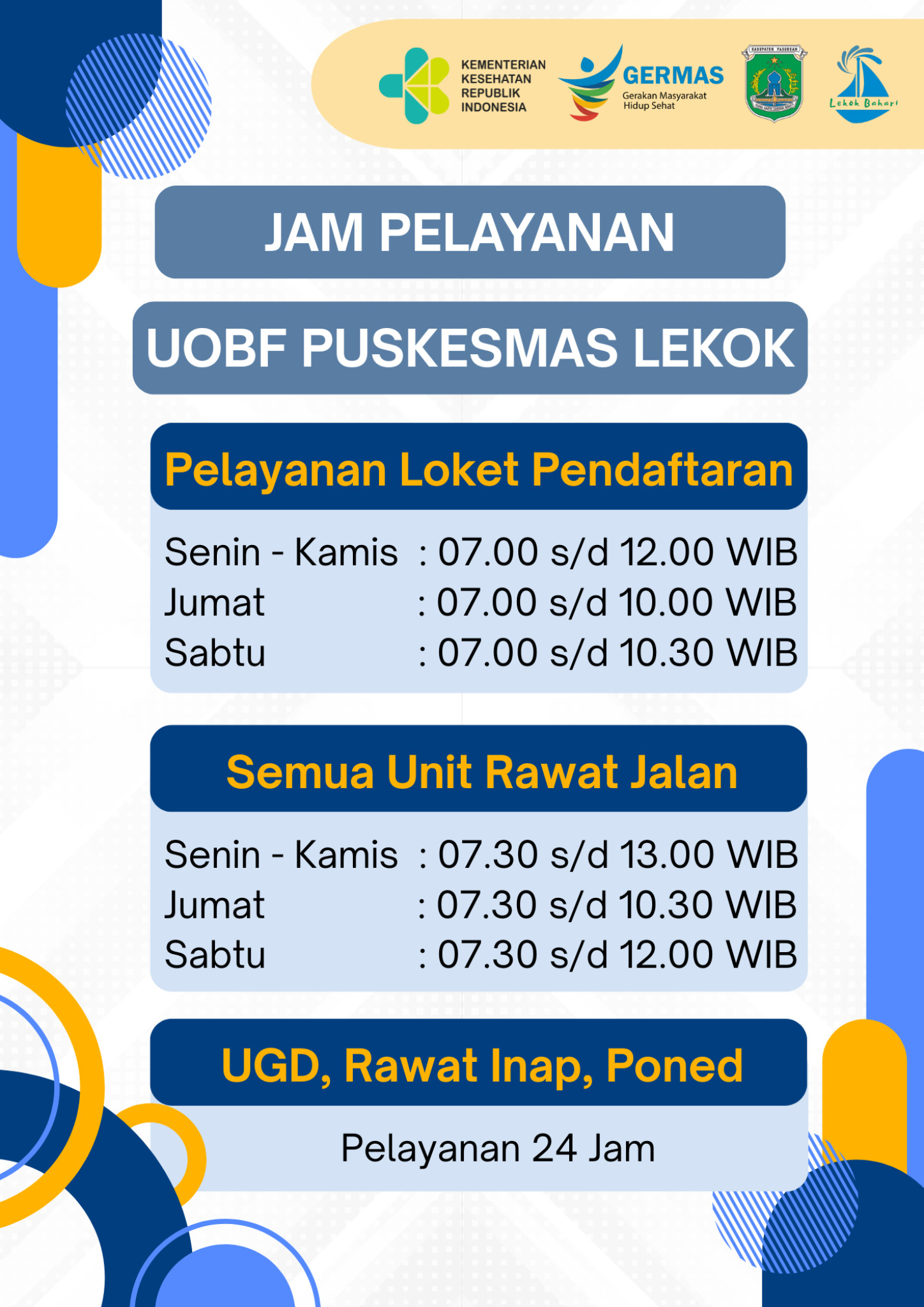 JAM PELAYANAN